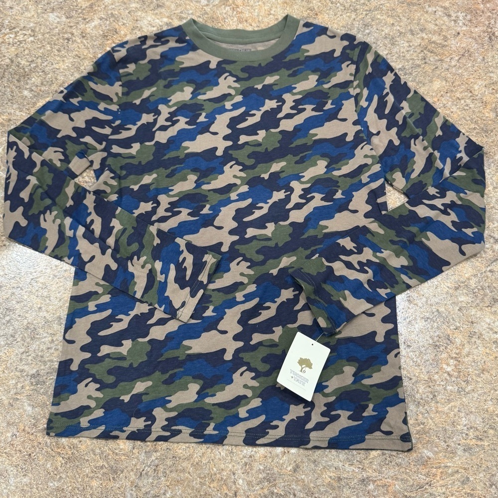 New Tucker + Tate Boys’ Long Sleeve Tee – Size L (10/12)
